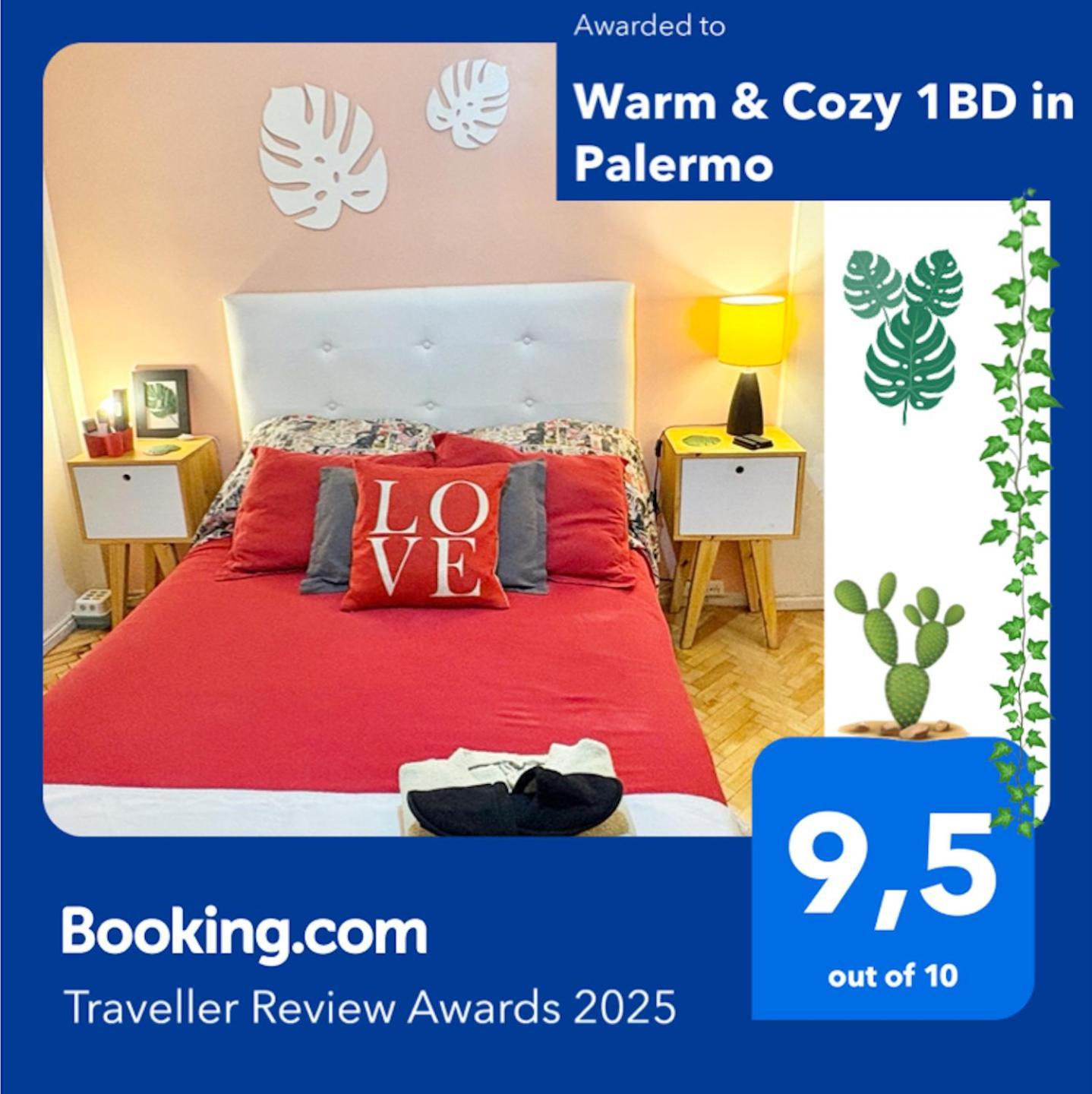 Апартаменти Warm & Cozy 1Bd In Palermo Буенос-Айрес Екстер'єр фото